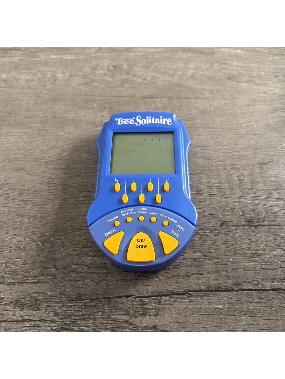 Bee Solitaire Handheld Electronic Game 2004 Techno Source TESTED